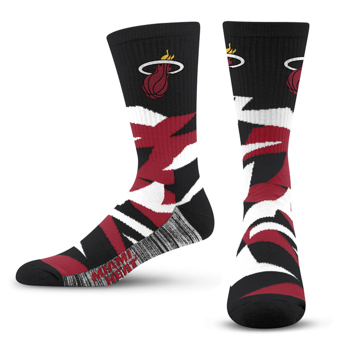 Miami Heat Breakout Premium Crew Socks