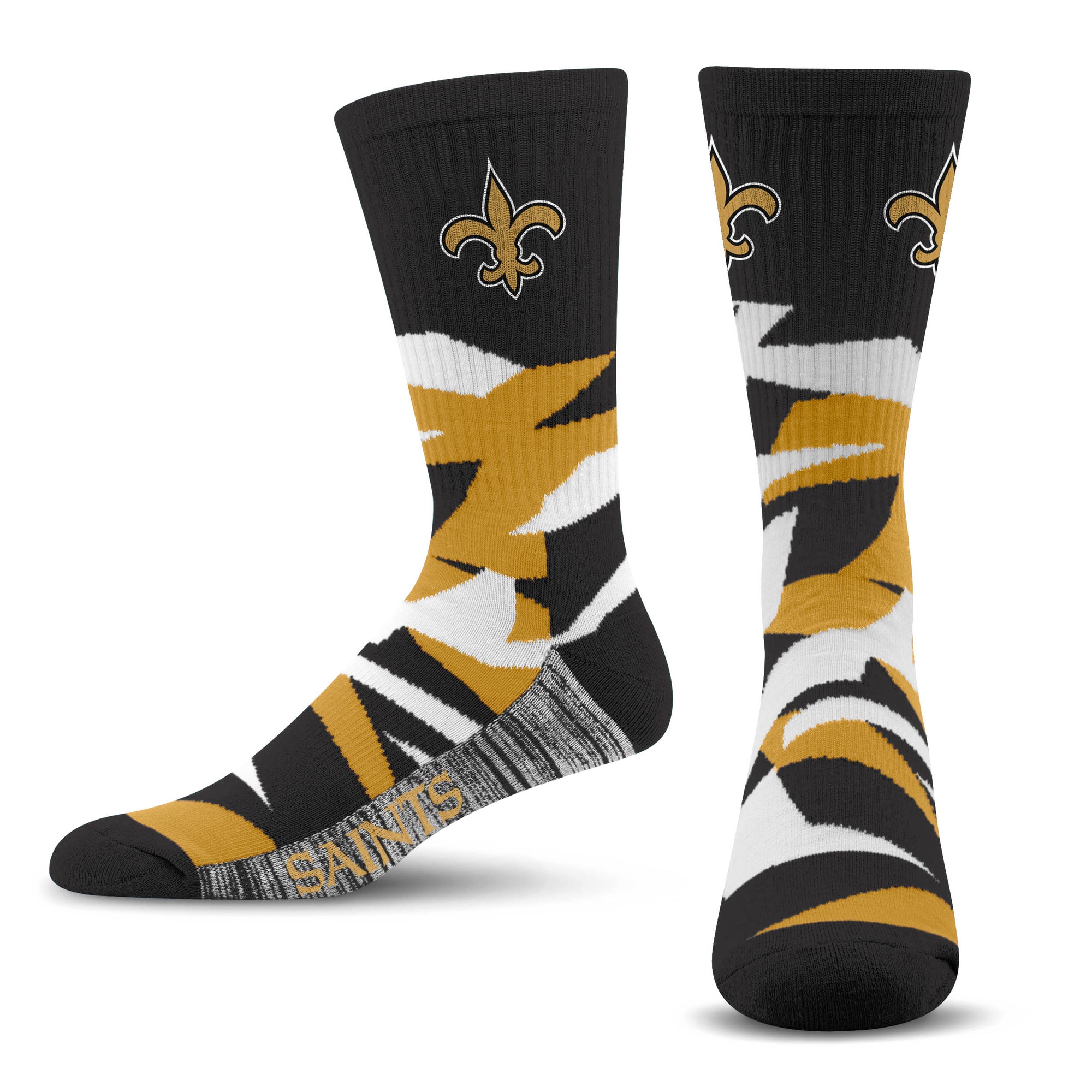 New Orleans Saints Breakout Premium Crew Socks