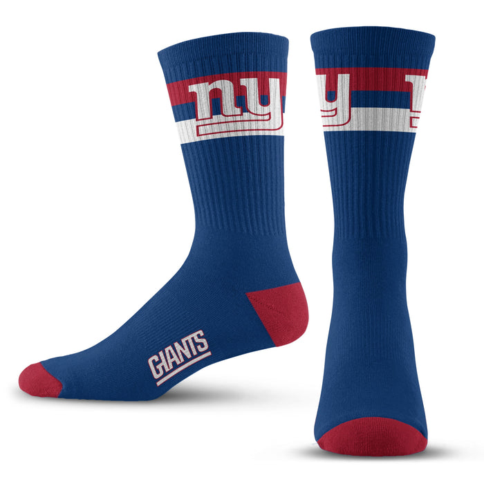 For Bare Feet New York Giants Spray Zone Socks