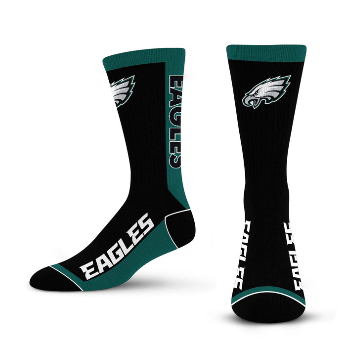 For Bare Feet Philadelphia Eagles Spray Zone Socks