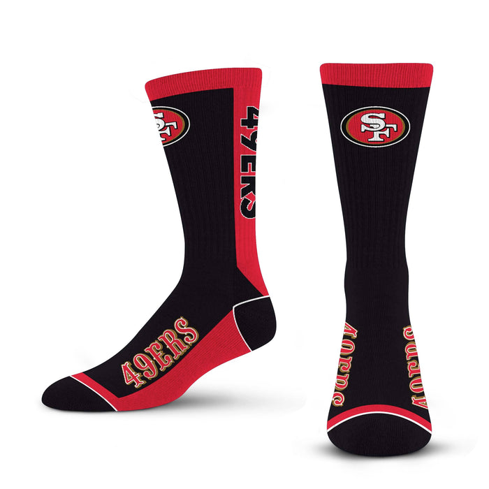 For Bare Feet San Francisco 49ers 3-Pack Camo Socks