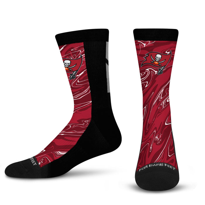 Men's For Bare Feet Tampa Bay Buccaneers Super Bowl LV Champions Fifty Five  Crew Socks