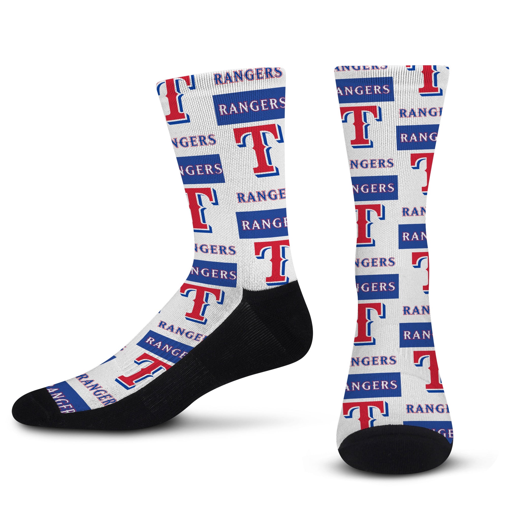 Texas Rangers Poster Print Socks